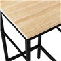 IDMarket - Lot de 4 tabourets de Bar Detroit Design Industriel