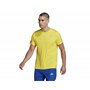 adidas Own The Run Tee T-Shirt, Multicolore (Amaimp/Refsil), L Homme