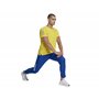 adidas Own The Run Tee T-Shirt, Multicolore (Amaimp/Refsil), L Homme