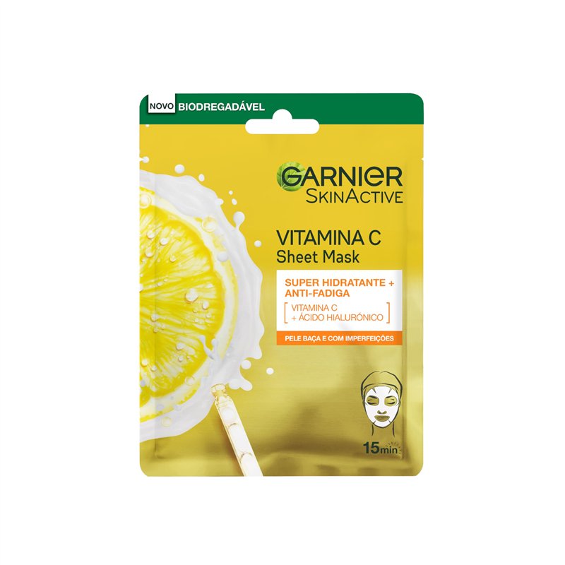 SKINACTIVE VITAMINA C tissue mask 1 u