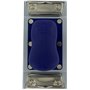 Tivoly XT101520001 Cale à poncer Rectangulaire 92x185 Auto-Agrippant & Pince, Ergonomique Bleu/Gris