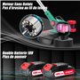HYECHO 36V Brushless Coupe Bordure Sans Fil avec Batterie 2*2,0Ah, Diamètre de Coupe 35cm, Vitesse Variable, Poignée de Réglable