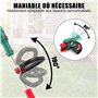 HYECHO 36V Brushless Coupe Bordure Sans Fil avec Batterie 2*2,0Ah, Diamètre de Coupe 35cm, Vitesse Variable, Poignée de Réglable