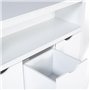 IDMarket - Meuble de rangement enfant MANA en bois blanc 3 tiroirs cubes sur roulettes