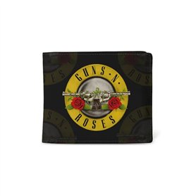 Rocksax Guns N' Roses Wallet - Logo - 13cm x 12cm x 2cm - Officially Liecensed Merchandise