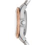 Fossil Montre pour femmes Stella, mouvement automatique, boîtier de 34 mm en acier inoxydable recyclé (au moins 50 %) avec brace