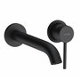KLUDI Bozz-382453976 Bozz 382453976 Robinet de lavabo à Bec Fixe Noir Mat