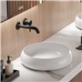 KLUDI Bozz-382453976 Bozz 382453976 Robinet de lavabo à Bec Fixe Noir Mat
