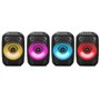 Trevi XFest XF 150 KO Haut-Parleur Amplifié Portable 15 W, USB, Micro SD, Bluetooth et Fonction TWS, Karaoké Party Haut-Parleur 