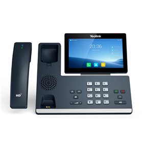 Yealink SIP-T58W Pro Téléphone VoIP avec Interface Bluetooth avec Affichage du numéro d'appel