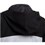adidas CB Wnd Br Top à Capuche, Carbon/Black/MGH Solid Grey, 164 cm Mixte Enfant