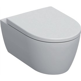 Geberit iCon 501664001 Rimfree Kit WC mural avec abattant WC avec abattant WC avec système d'abaissement automatique Blanc 35,5 