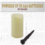 Harry Potter Bougie LED avec télécommande - Officiellement licencié, Décor lumineux pour événements à thème, Fonctionne à piles