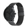 Calvin Klein Montre Analogique à Quartz pour Homme et Femme Collection Iconic Mesh - 40MM avec Bracelet Milanais en Acier Inoxyd