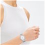 Calvin Klein Montre Analogique à Quartz pour Homme et Femme Collection Iconic Mesh - 35MM avec Bracelet Milanais en Acier Inoxyd