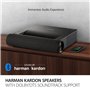 ViewSonic X2000B-4K Vidéoprojecteur 4K Ultra Courte focale Smart Laser 2000 lumens Ansi, Haut-Parleurs Harman Kardon 2 x 25W Noi