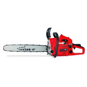 SMASH 18-V17 Tronçonneuse à essence, cylindrée 45 cc, puissance 2,3 CV, lame 45 cm