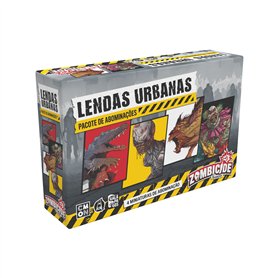 CMON, Zombicide 2ème édition - Urban Legends - Extension - Jeu de connaisseurs - Dungeon Crawler - 1 à 6 Joueurs - À partir de 1