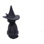 Nemesis Now Cult Cuties Purrah Figurine de Chat sorcière en résine Noir 30 cm