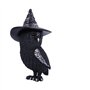 Nemesis Now Cult Cuties Owlocen Grande Figurine de Chouette en résine Noir 30 cm