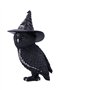 Nemesis Now Cult Cuties Owlocen Grande Figurine de Chouette en résine Noir 30 cm