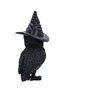 Nemesis Now Cult Cuties Owlocen Grande Figurine de Chouette en résine Noir 30 cm