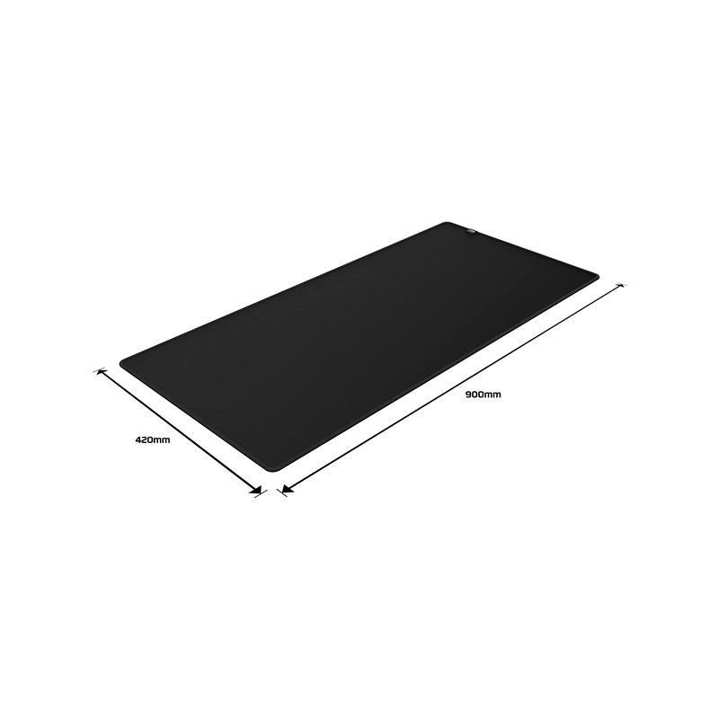Image secondaire de HyperX Pulsefire Mat – Tapis de souris pour jeu – XLarge– Surface en tissu pour la précision – Coutures plates anti-fragmentatio