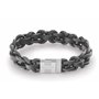 Tommy Hilfiger Jewelry Bracelet pour Homme en Cuir Gris - 2790374
