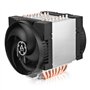 ARCTIC Freezer 4U-M - Refroidisseur CPU Serveur pour AMD et Intel, 4U & Up, 2 Ventilateurs 120 mm, 400-2300 rpm, Connecteur PWM 