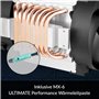 ARCTIC Freezer 4U-M - Refroidisseur CPU Serveur pour AMD et Intel, 4U & Up, 2 Ventilateurs 120 mm, 400-2300 rpm, Connecteur PWM 