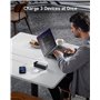 Anker Batterie Externe 737 (PowerCore 24 K) de 24 000 mAh avec 3 Ports, Puissance 140 W, écran numérique, Compatible avec iPhone