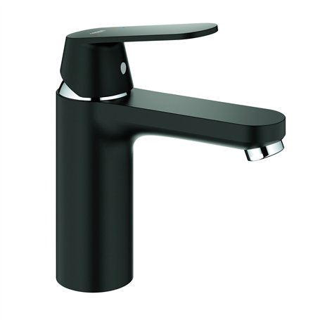 GROHE Eurosmart Cosmopolitan 23327KW0 Mitigeur monocommande pour lavabo avec bec haut et corps lisse Noir minuit