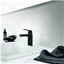 GROHE Eurosmart Cosmopolitan 23327KW0 Mitigeur monocommande pour lavabo avec bec haut et corps lisse Noir minuit