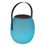 Lampe LED Portable/Enceinte BT 10W Batterie 2000mah Rechargeable IP44, intensité Lumineuse reglable télécommande Inclus