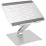 Amazon Basics Support ergonomique réglable pour ordinateur portable jusqu'à 17,3 pouces avec grille d'aération et réglage en con