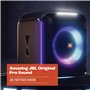 JBL PartyBox Encore Essential Haut-Parleur Portable D'intérieur et D'extérieur avec Lumières Intégrées, Design Résistant aux Écl