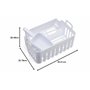 SENYA Plastique Machine à glaçons Ice Cool, 12kg / 24H, récipient 1,6 L, Silver, 120W SYCP-IM002