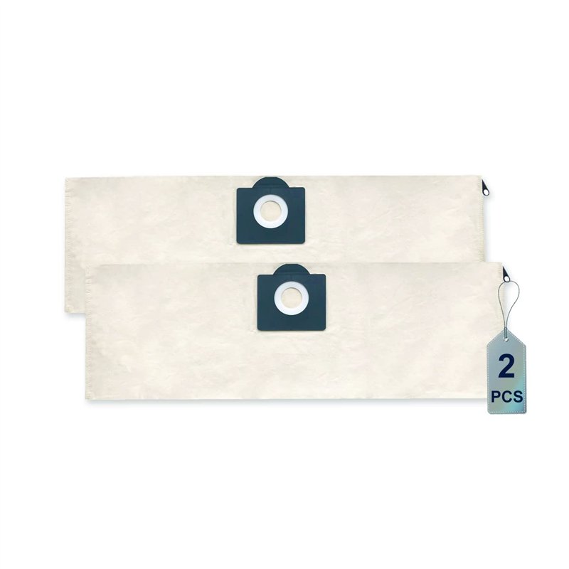 AVAENZO Lot de 2 Sacs à Poussière Lavables en Tissu Réutilisable pour Karcher WD3 WD 3 Premium MV3 WD3200 SE4001 6.959-130.0 Sac