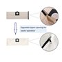 AVAENZO Lot de 2 Sacs à Poussière Lavables en Tissu Réutilisable pour Karcher WD3 WD 3 Premium MV3 WD3200 SE4001 6.959-130.0 Sac