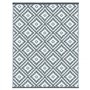 IDMarket - Tapis extérieur Bahamas Gris 270 x 370 CM