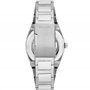 Fossil Montre pour femmes Everett, mouvement automatique, boîtier en acier inoxydable argenté de 42 mm avec bracelet en acier in