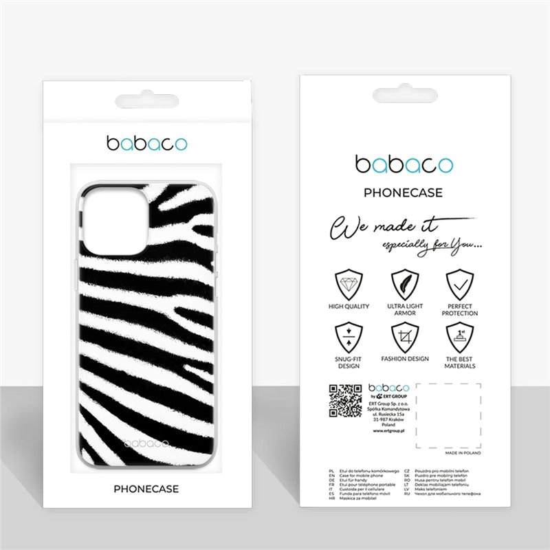 Image secondaire de ERT GROUP Coque de téléphone Portable pour Samsung S21 Plus Original et sous Licence Officielle Babaco Motif Animals 006 Parfait