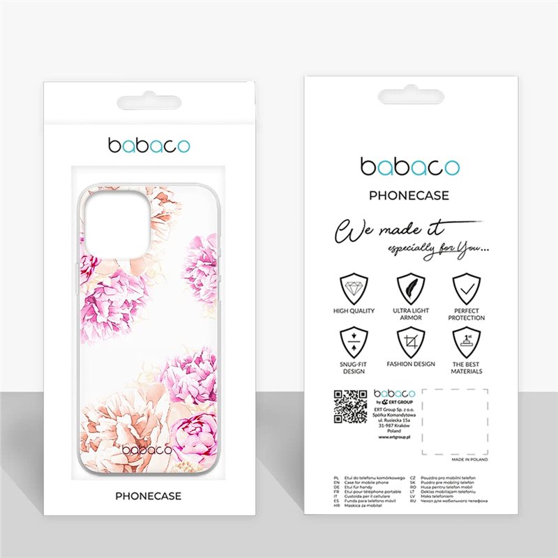Image secondaire de ERT GROUP Coque de Protection pour Samsung S20 Ultra Original et sous Licence Officielle Babaco Motif Flowers 001 Parfaitement a