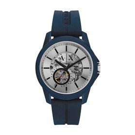 Armani Exchange - Montre Automatique pour Homme - Nylon Bleu, Ax1727