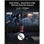 Silkland Adaptateur Mini DP 1.4 Vers DP 8K@60Hz 4K@144Hz, Thunderbolt 2 Nylon Avec HDR HBR3 G-Sync FreeSync, Mini DisplayPort Ve