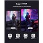 Silkland Adaptateur Mini DP 1.4 Vers DP 8K@60Hz 4K@144Hz, Thunderbolt 2 Nylon Avec HDR HBR3 G-Sync FreeSync, Mini DisplayPort Ve