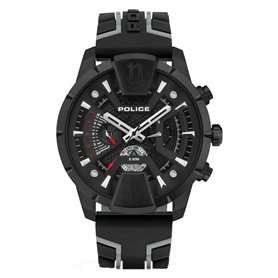 Police Hommes Analogique-Numérique Quartz Montre avec Bracelet en 0