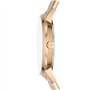 Armani Exchange - Montre à Trois Aiguilles pour Femme, Acier Inoxydable Recyclé à 50 % Au Moins, Couleur Or Rose, AX5581