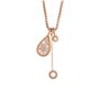 Fossil - Collier de Perles Blanches Val Classic Teardrop pour Femme, Jf04153791