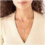 Fossil - Collier de Perles Blanches Val Classic Teardrop pour Femme, Jf04153791